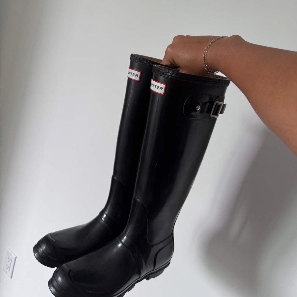 Hunter Classic Black Rain Boots